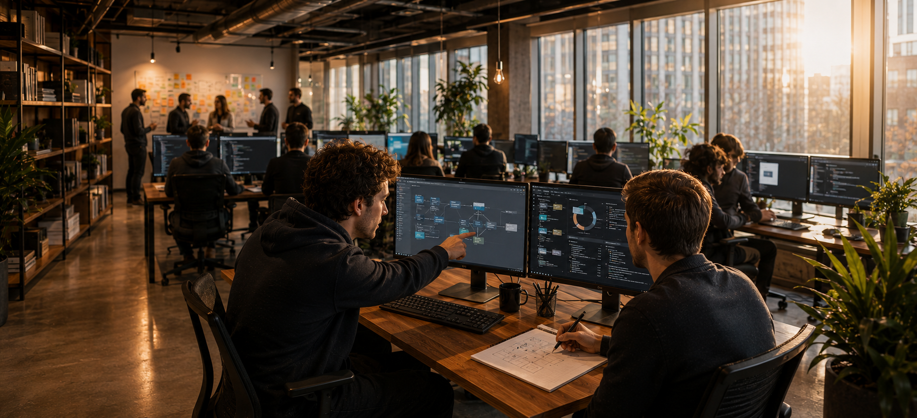 Staffify AI team dat maatwerk AI-systemen bouwt